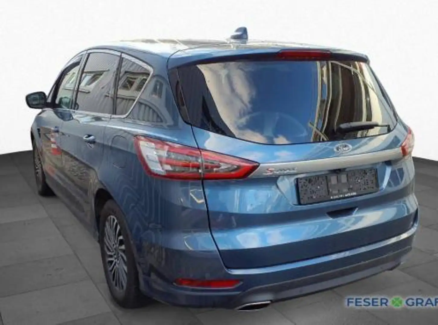 Ford S-Max Titanium 2.0 EcoBlue Navi AHK Pano LED Niebieski - 2