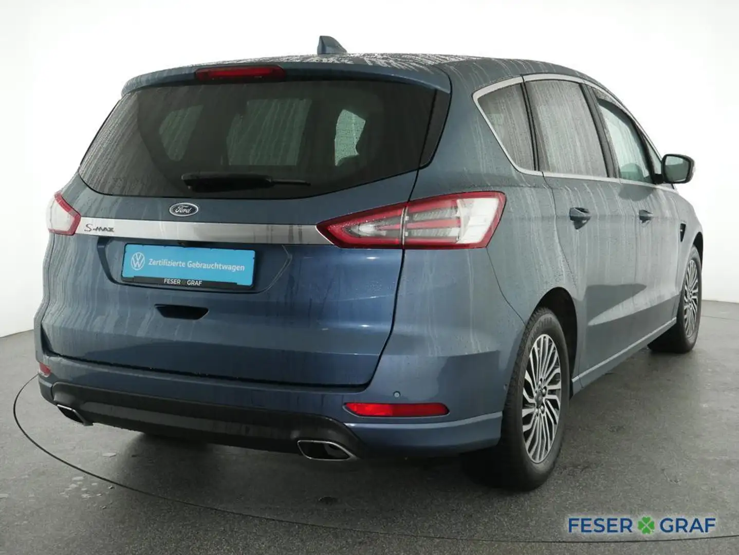 Ford S-Max Titanium 2.0 EcoBlue Navi AHK Pano LED Bleu - 2