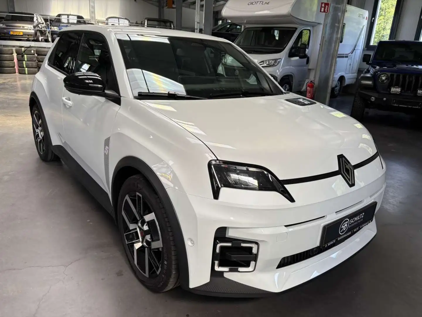 Renault R 5 E-tech techno 150hp 52kwh Blanc - 1