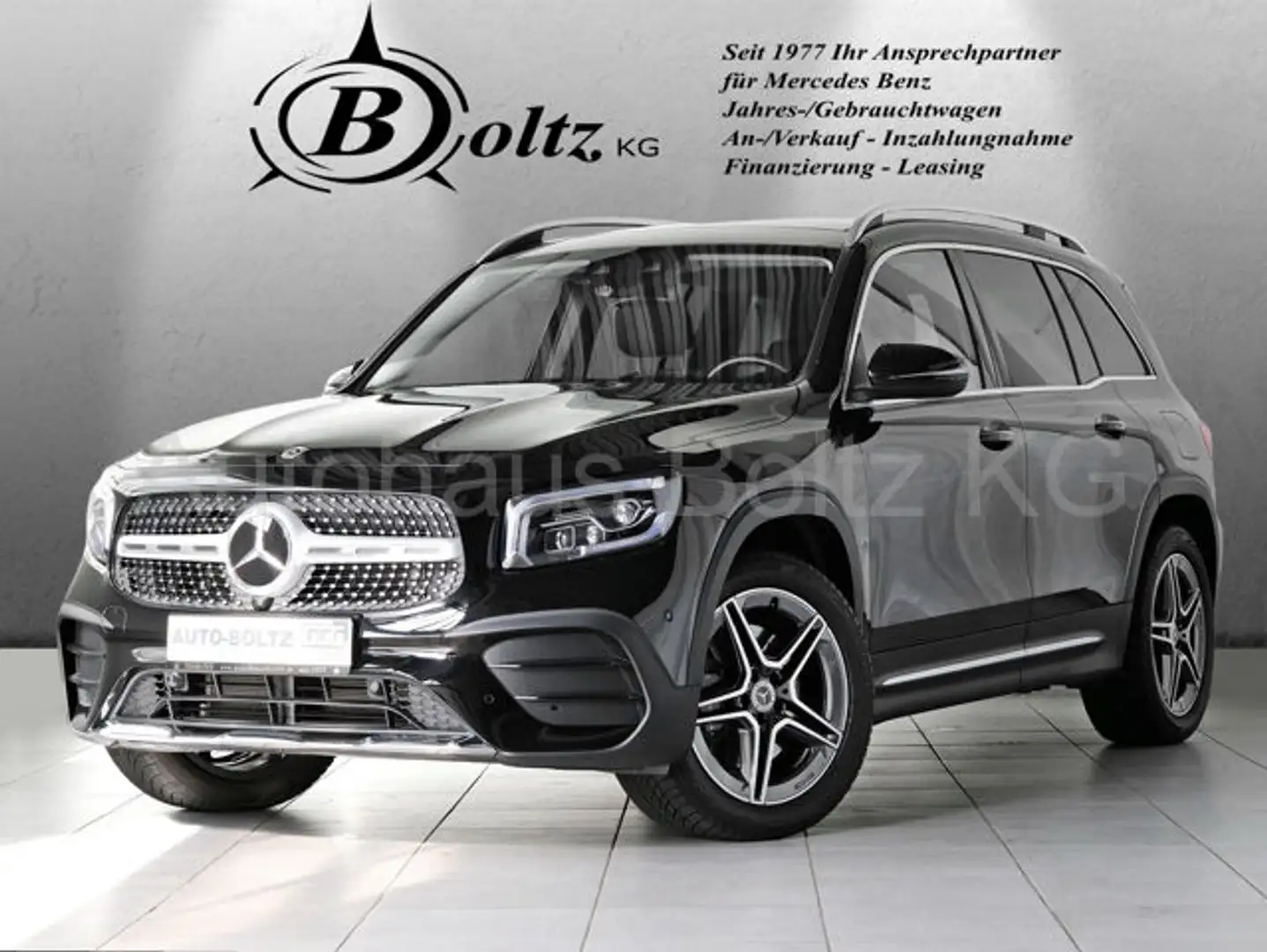 Mercedes-Benz GLB 250 AMG ENp 65000 Pano AMG Leder 2F. Distr. Black - 1