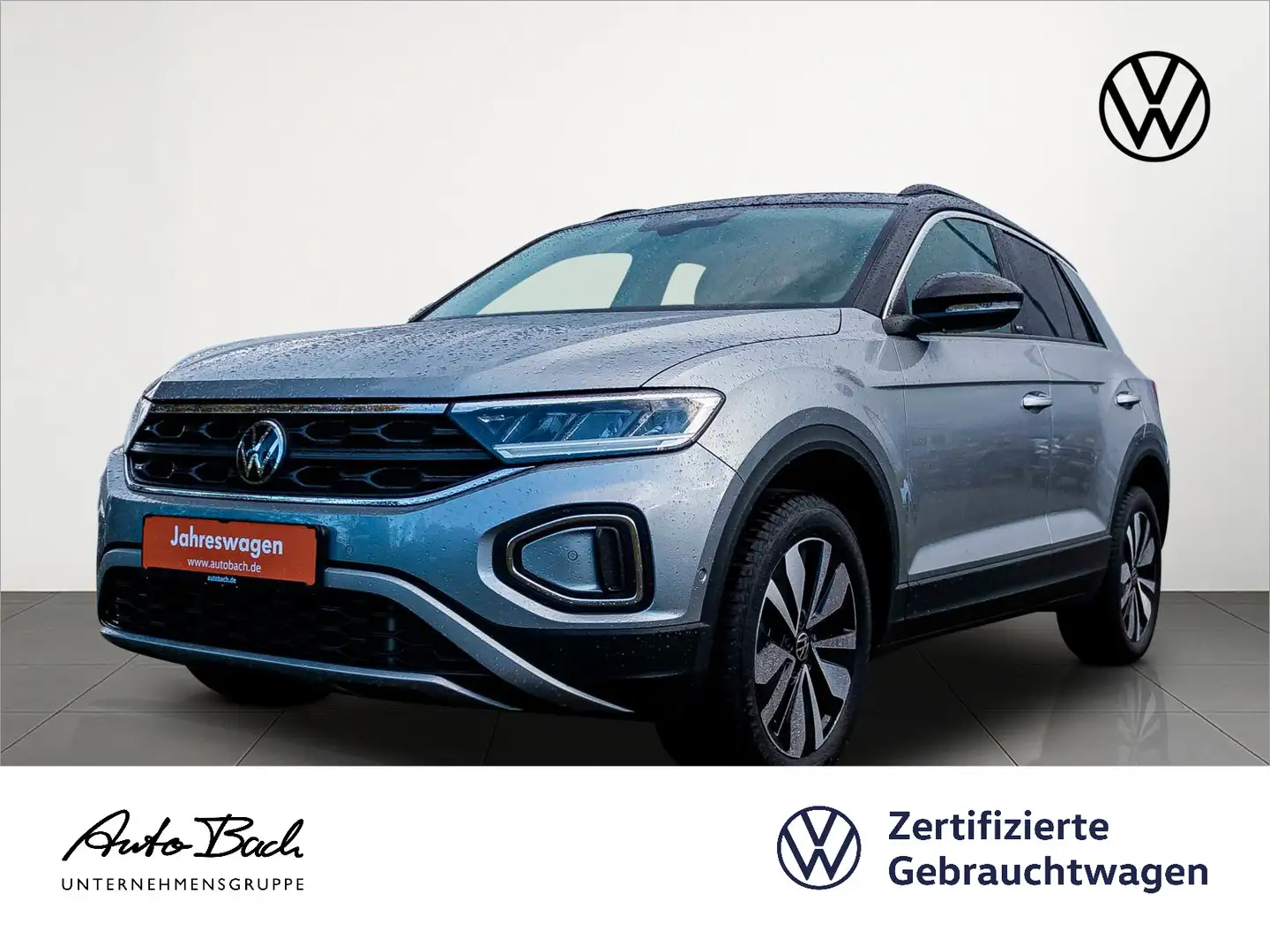 Volkswagen T-Roc 1.5 TSI MOVE DSG Navi LED Digital Cockpit Argent - 1