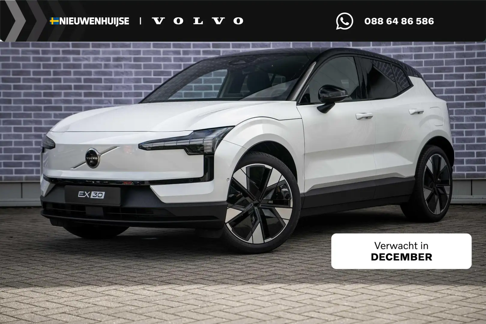 Volvo EX30 Single Motor Extended Range Ultra 69 kWh | Trekhaa Wit - 1