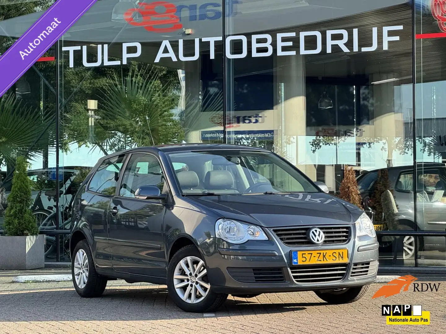 Volkswagen Polo 1.4-16V Style Automaat 3drs 2008 Clima lmv. Niebieski - 1