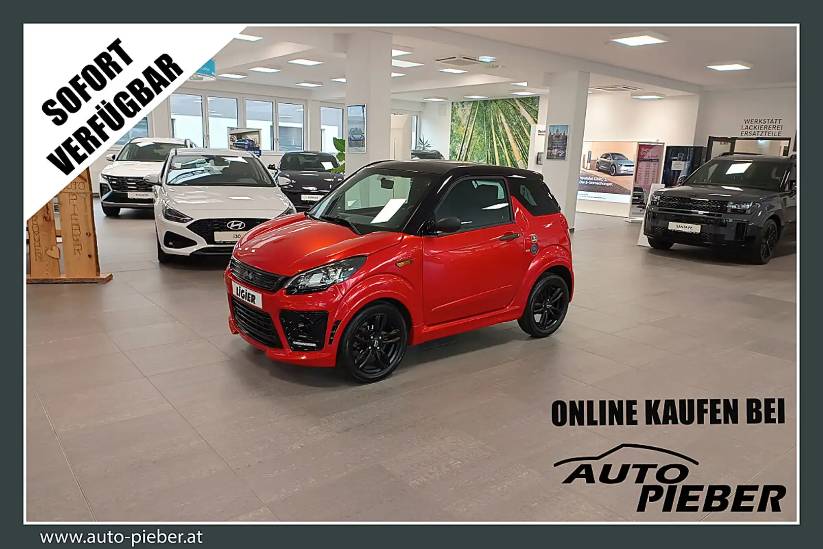 Ligier JS 50 Sport *Alufelgen*Rückfahrkamera*Leder* Rot - 1