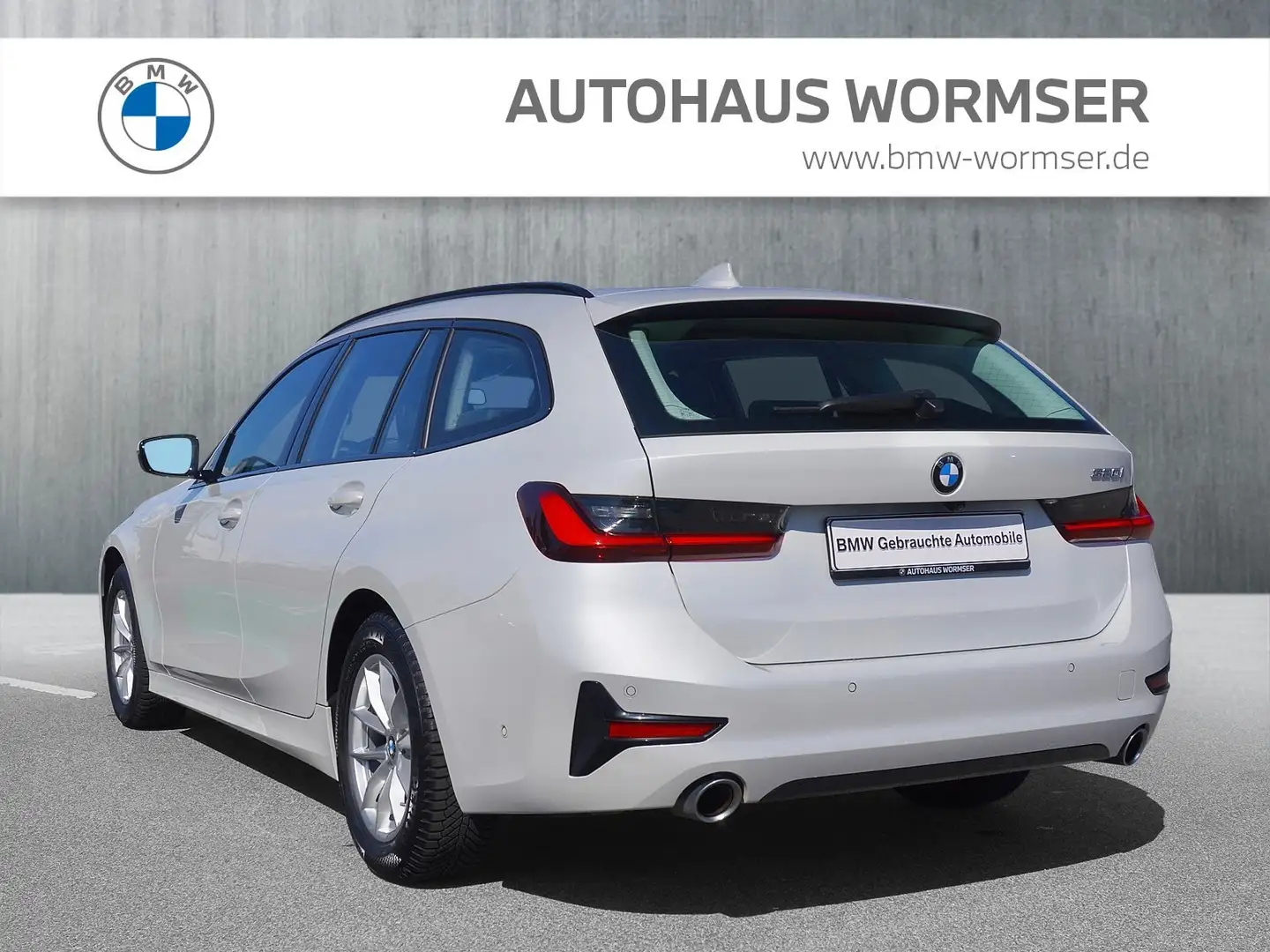 BMW 320 i Touring Sport Line HiFi DAB LED WLAN Shz Blanc - 2