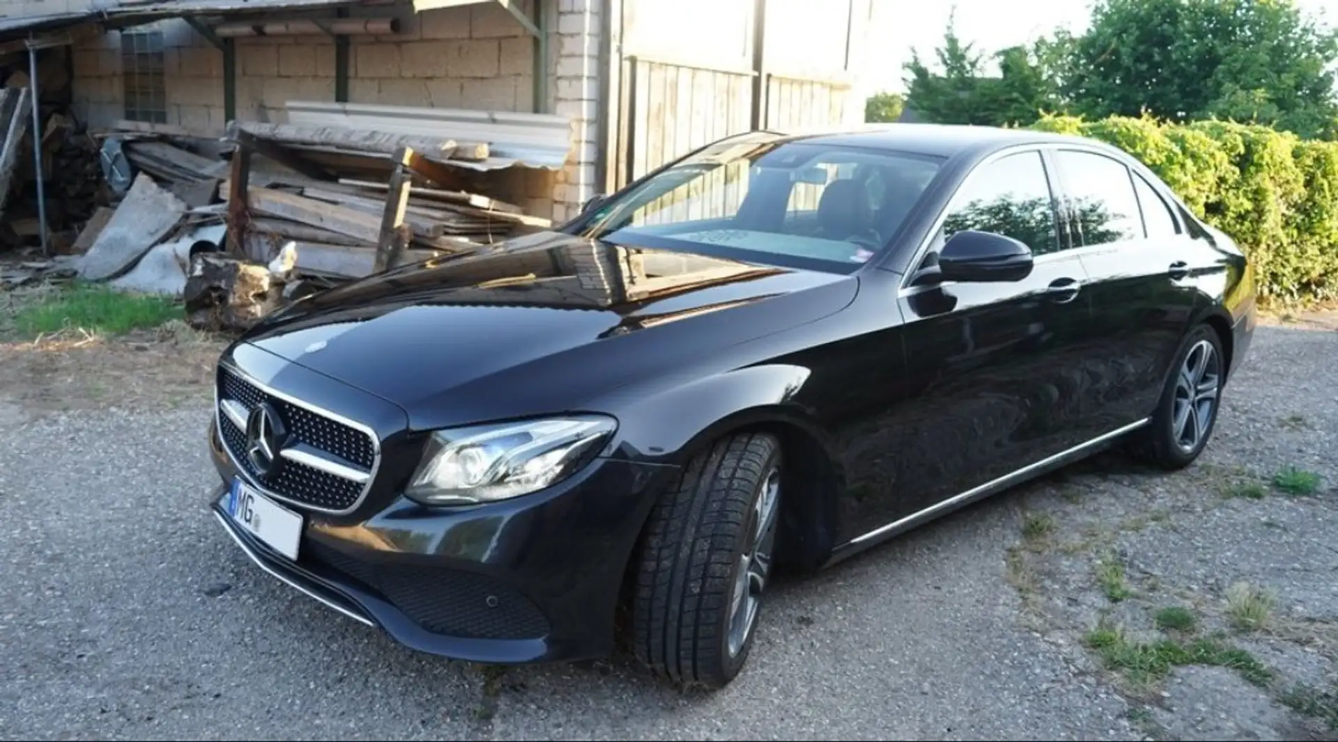 Mercedes-Benz E 220 D Scheckheft Widescreen W213 Schwarz - 2