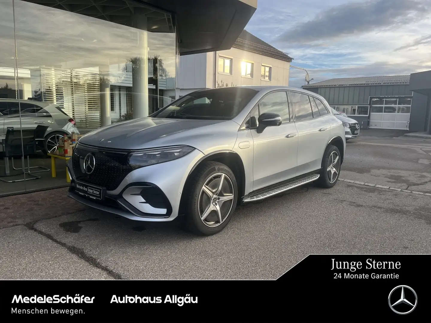 Mercedes-Benz EQS SUV EQS SUV 450 4M AMG Night Premium Pano Sitzklima Silber - 1