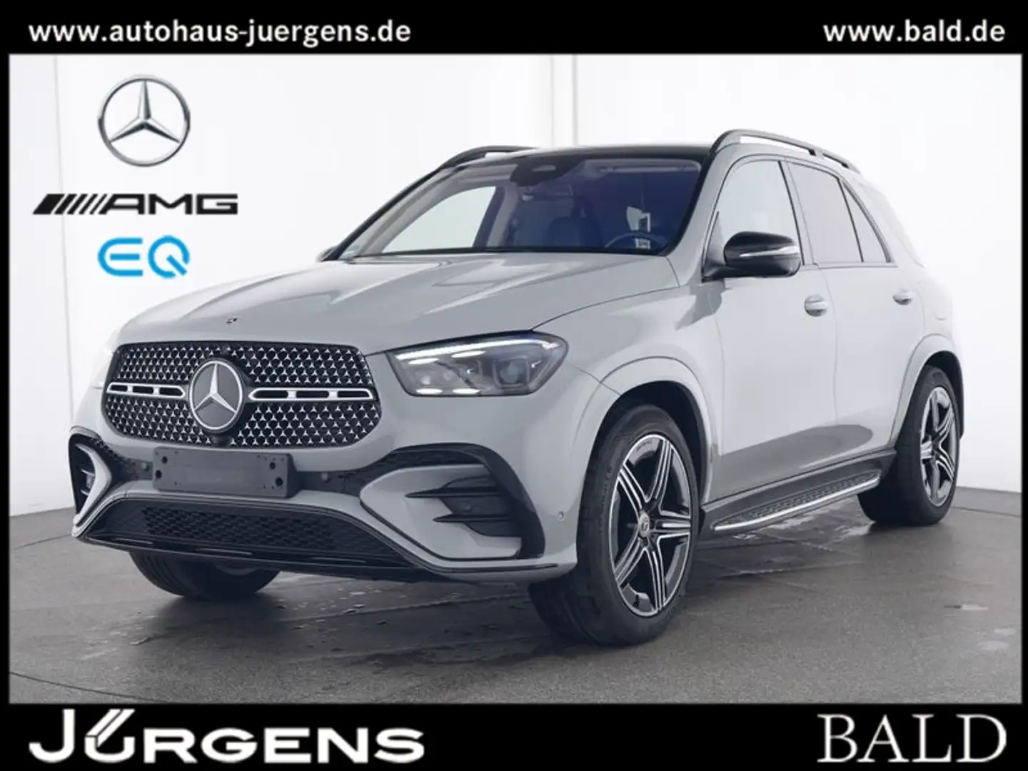Mercedes-Benz GLE 400 e 4M AMG-Sport/Pano/Burm/AHK/Night/21' Gris - 2