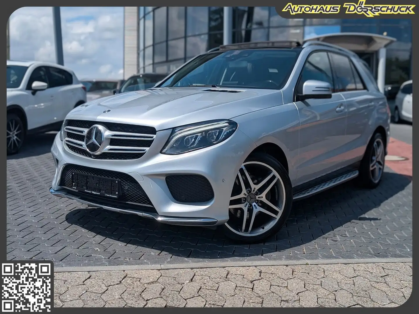 Mercedes-Benz GLE 350 d 4Matic AMG. Pano. Distronic-Plus. Silber - 1