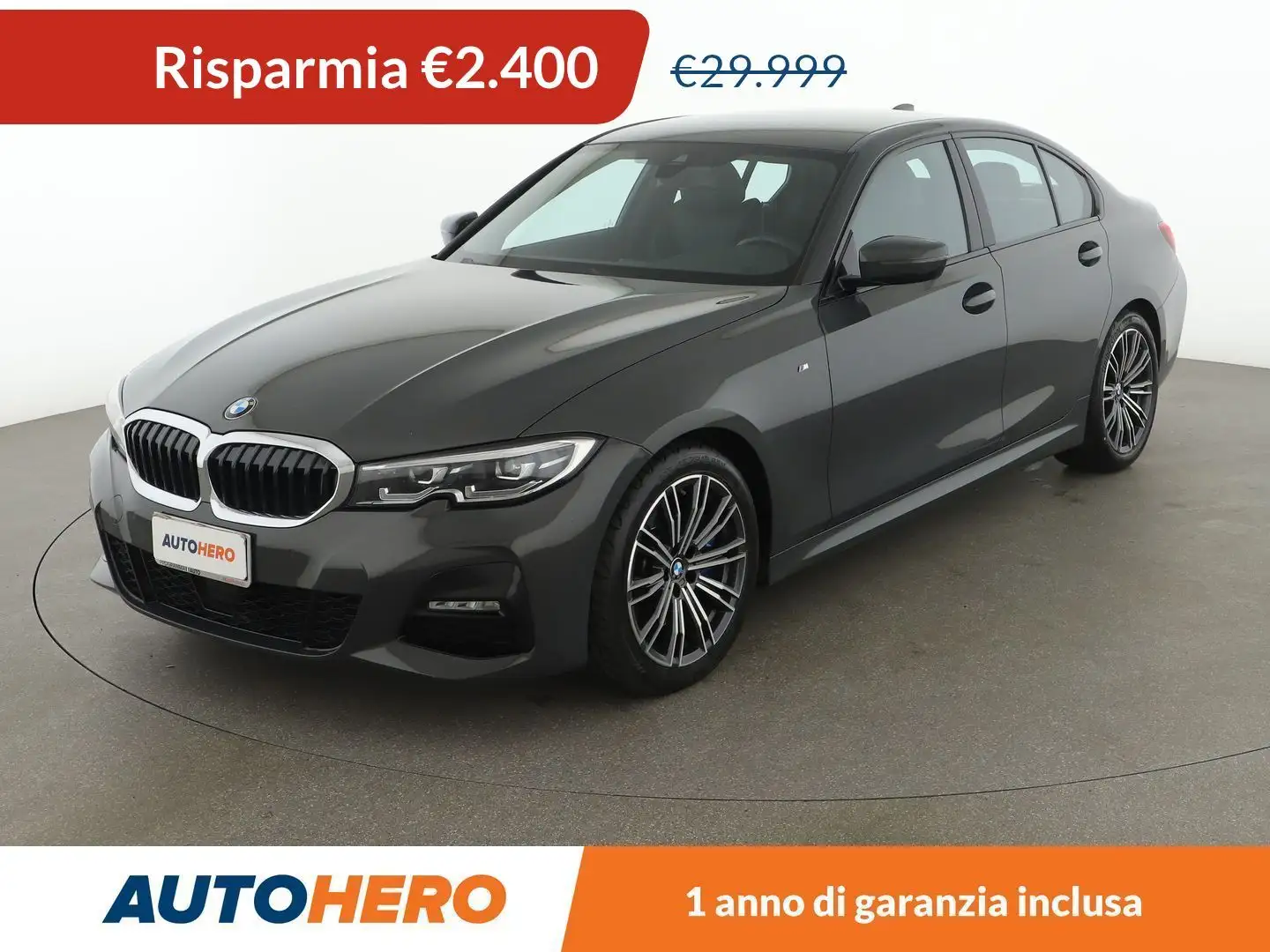 BMW 330 330i M Sport Grigio - 1