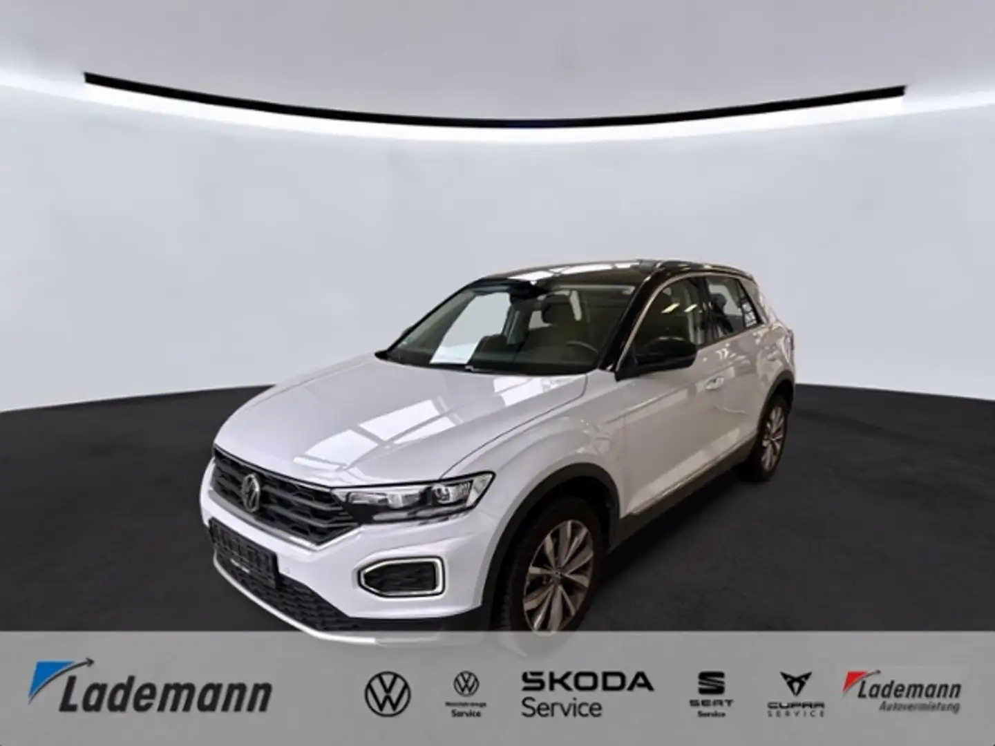 Volkswagen T-Roc 1.5 TSI DSG STYLE KAMERA+LED+NAVI+SITZHEIZ Weiß - 1