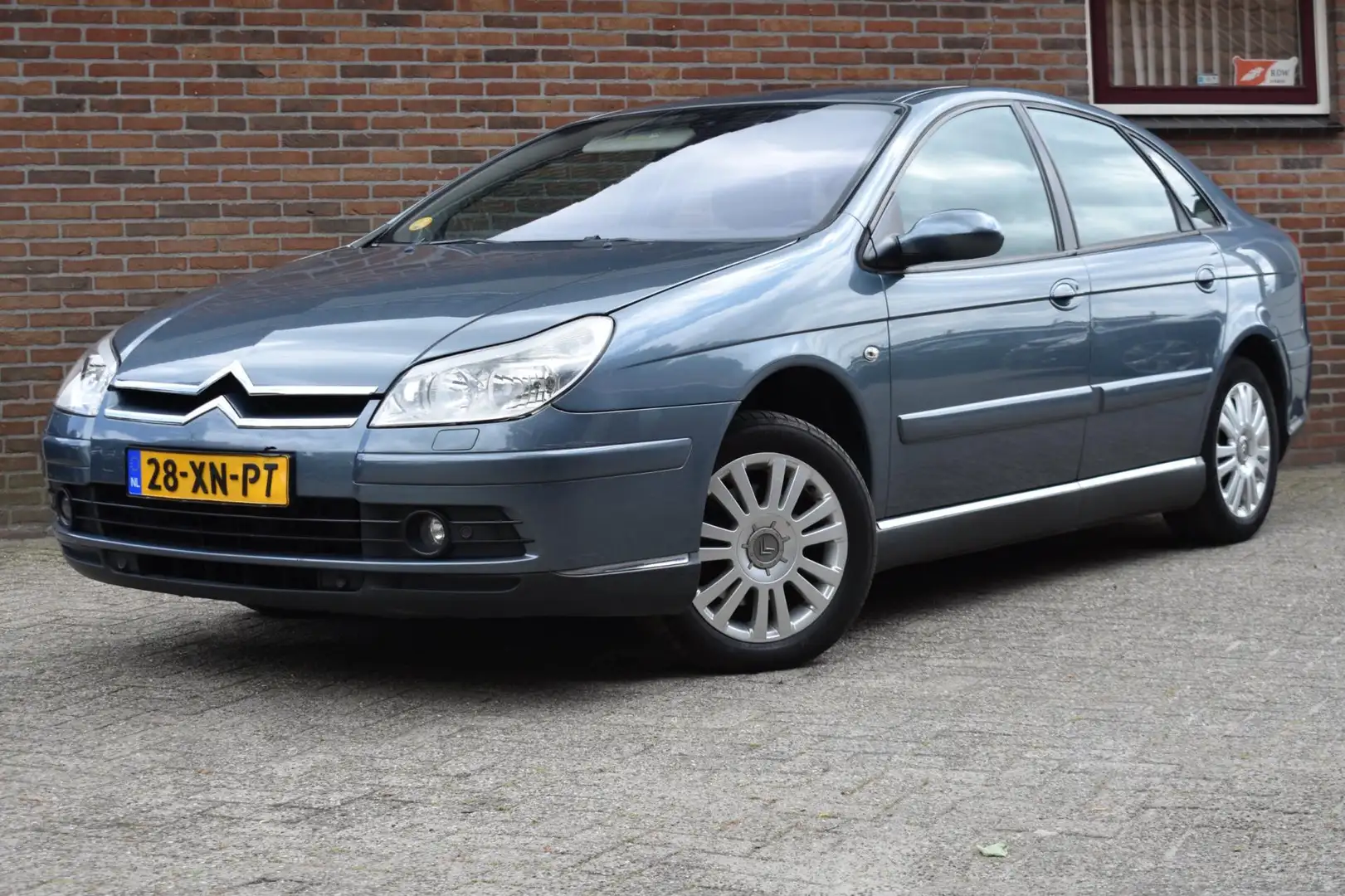 Citroen C5 2.0 HDIF Exclusive '07 Clima Cruise Grijs - 1