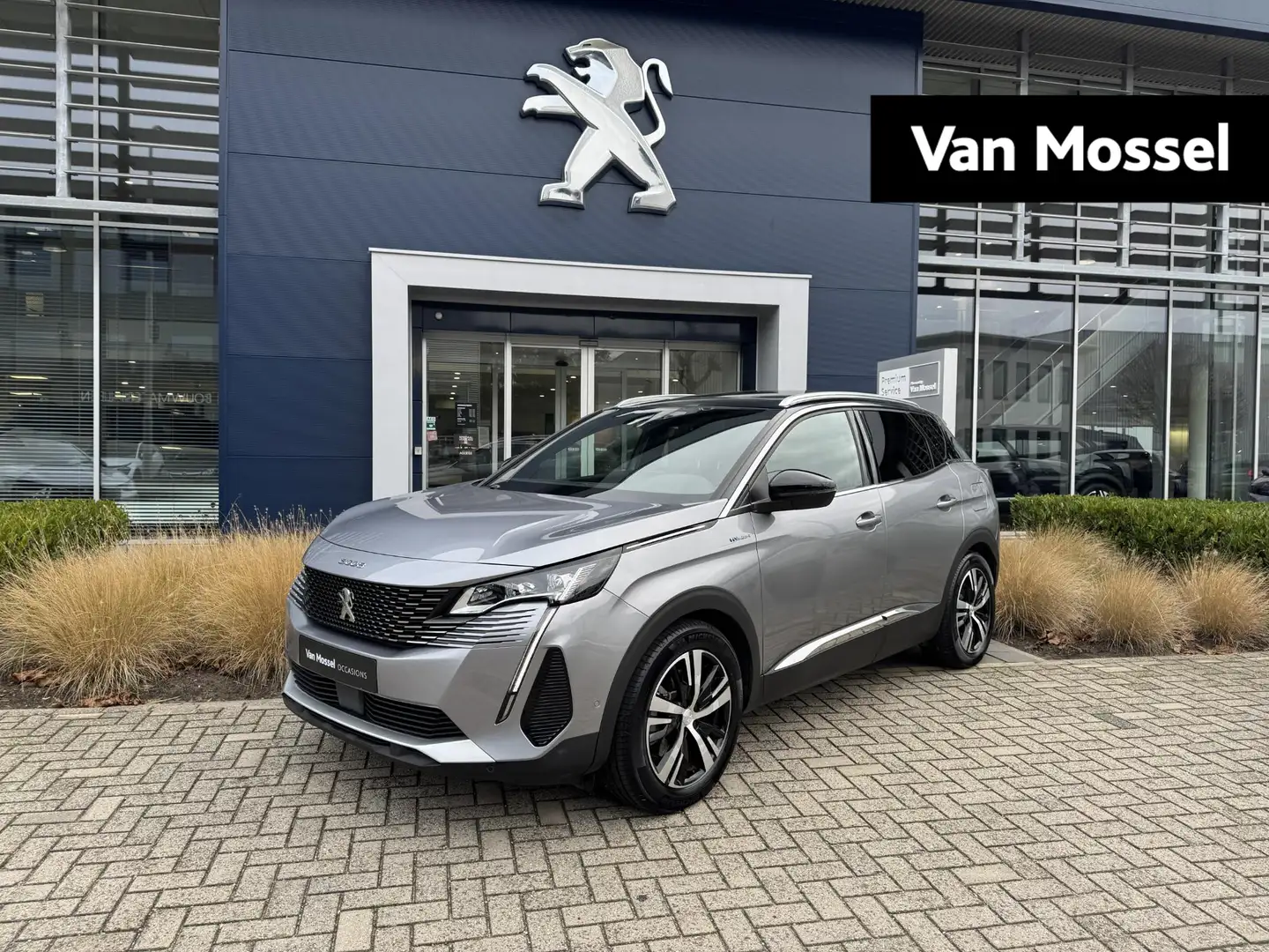 Peugeot 3008 1.6 HYbrid4 300 GT I Panoramadak l 4x4 Gris - 1