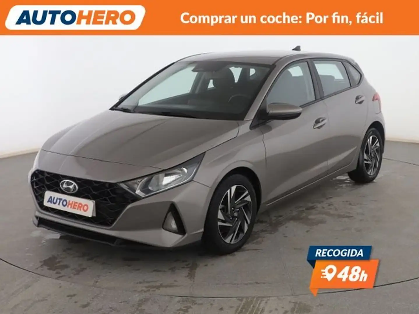 Hyundai i20 1.0 TGDI Klass 100 Gris - 1