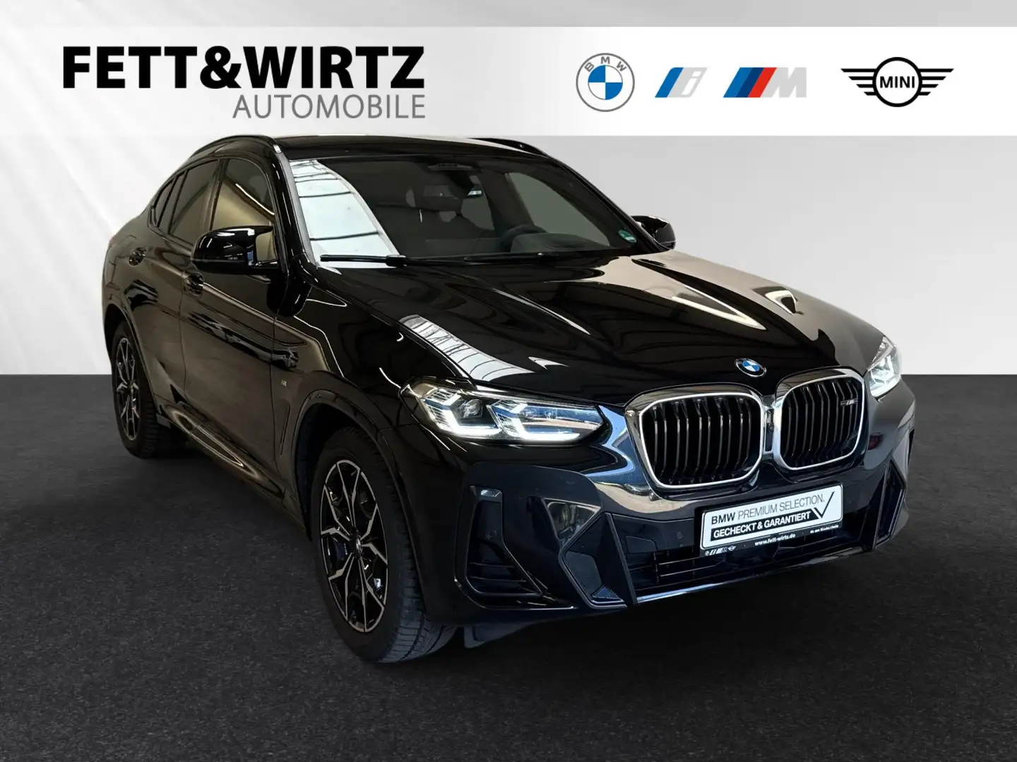 BMW X4 M 40d AHK|Standhzg|Head-Up|DA-Prof.|PA-Plus Negro - 1