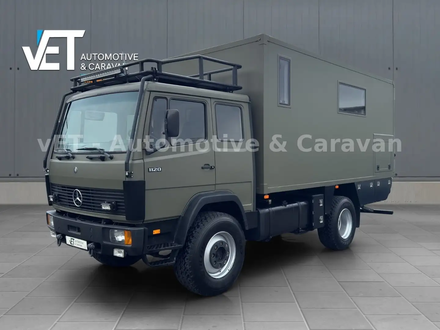 Mercedes-Benz 1120 4x4 | Kofferaufbau |  Wohnmobil Brun - 1