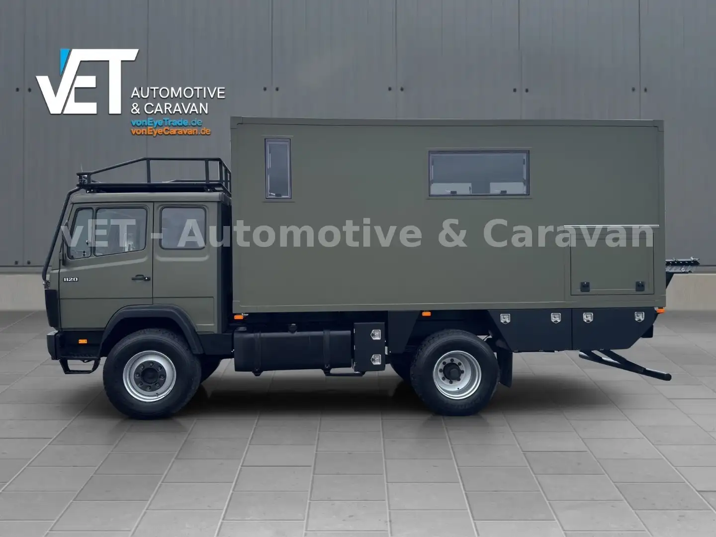 Mercedes-Benz 1120 4x4 | Kofferaufbau |  Wohnmobil Brun - 2