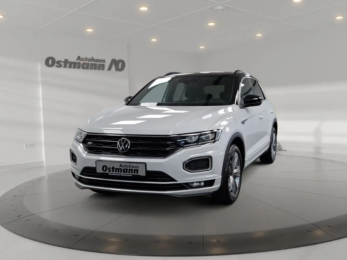 Volkswagen T-Roc 1.5 TSI Sport Pano AHK el.Heck LM RFK Weiß - 1