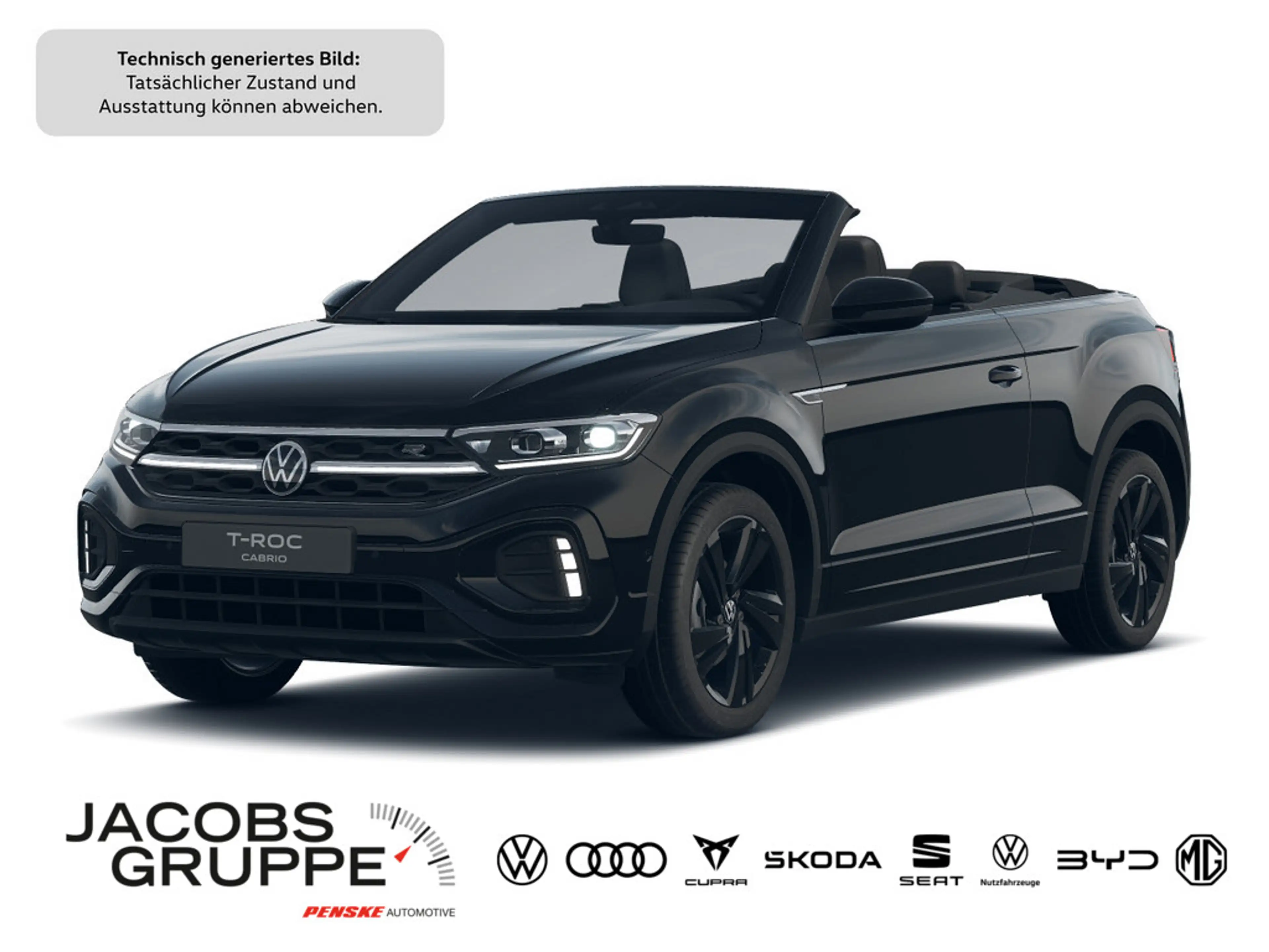 Volkswagen T-Roc Cabriolet R-Line 1.5 l TSI 110 Schwarzpaket, IQ.Drive, Matix