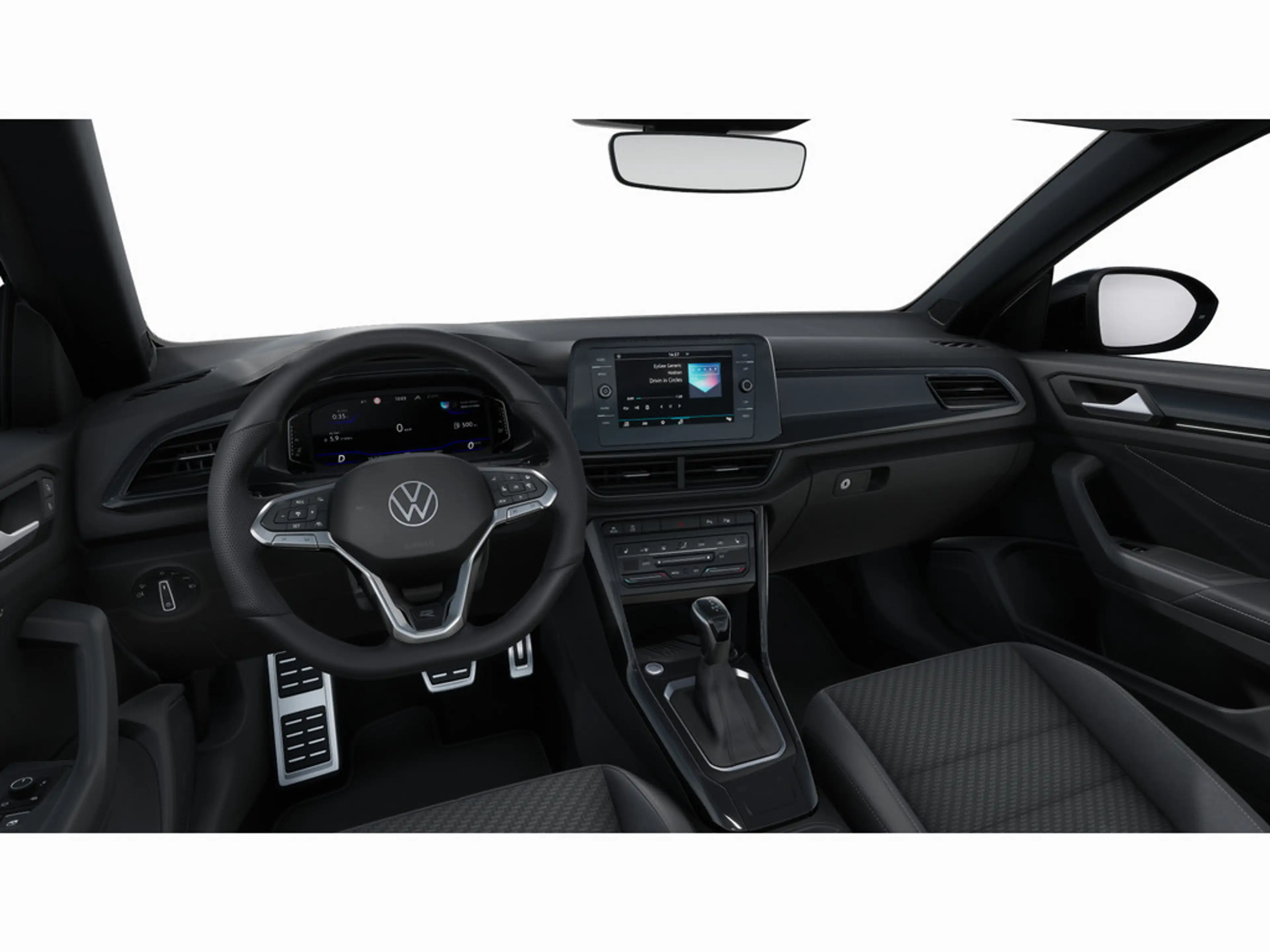 Volkswagen T-Roc Cabriolet R-Line 1.5 l TSI 110 Schwarzpaket, IQ.Drive, Matix — photo 2