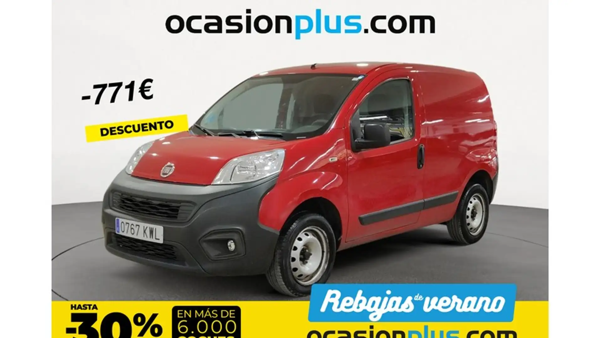 Fiat Fiorino Combi 1.4 GNC Base E6 Rosso - 1