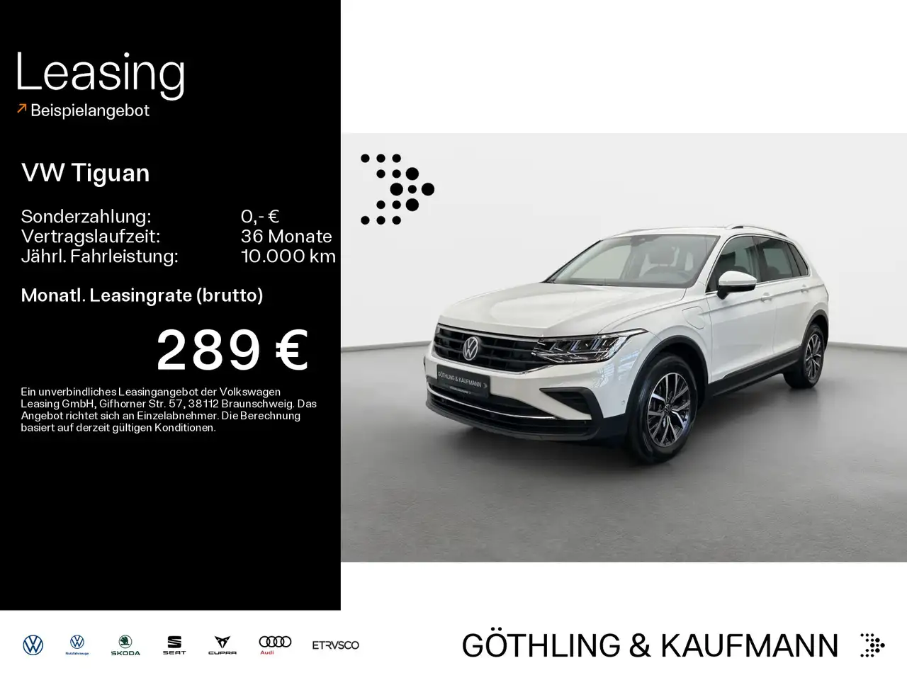 Volkswagen Tiguan Life 1.4 TSI eHybrid DSG*NAVI*KAM*PDC*LED