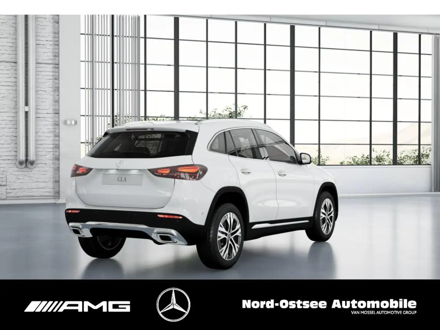 Mercedes-Benz GLA 180 PROGRESSIVE ADV PANO DISTRO 360° KEYLESS Blanco - 2