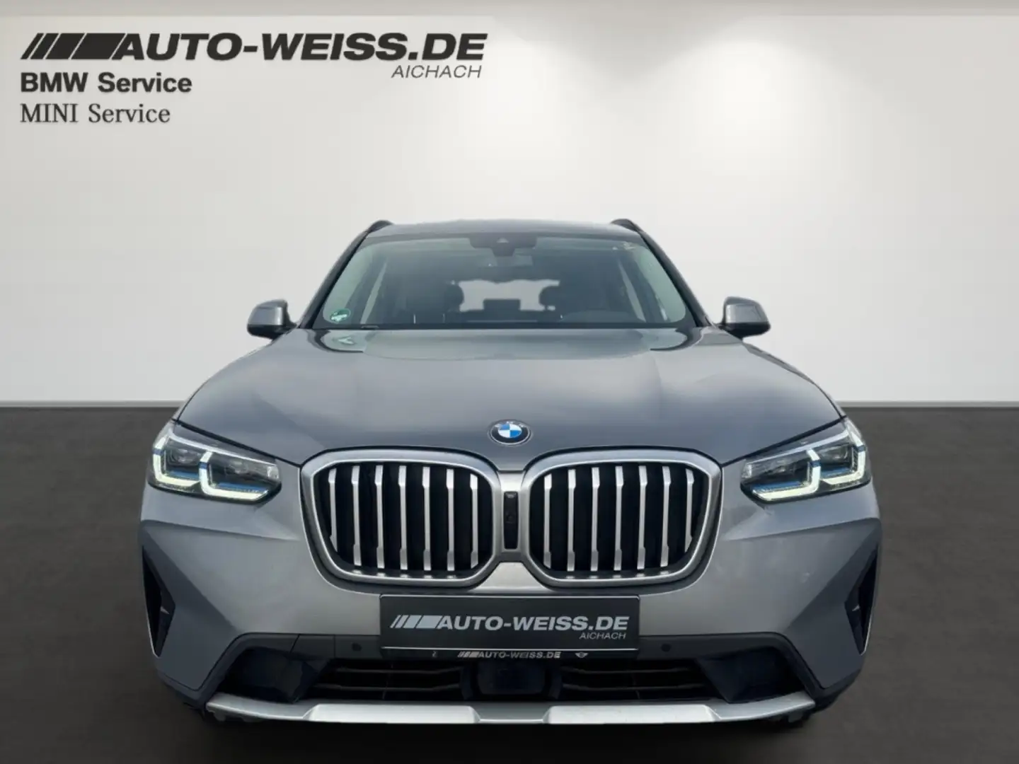 BMW X3 20dxA+LEDER+SPORTSITZ+PANO+LASER+HUD+ACC+HIFI Grau - 2
