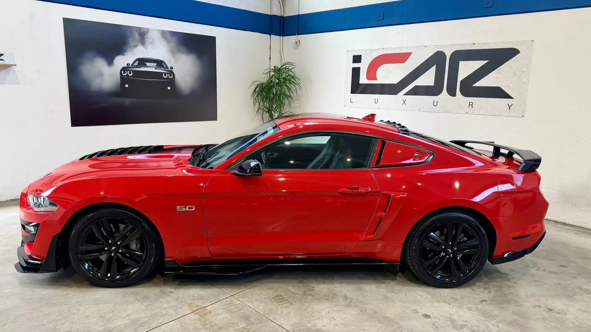 Ford Mustang Fastback 5.0 ti-vct V8 GT 460cv auto my21 Rosso - 1