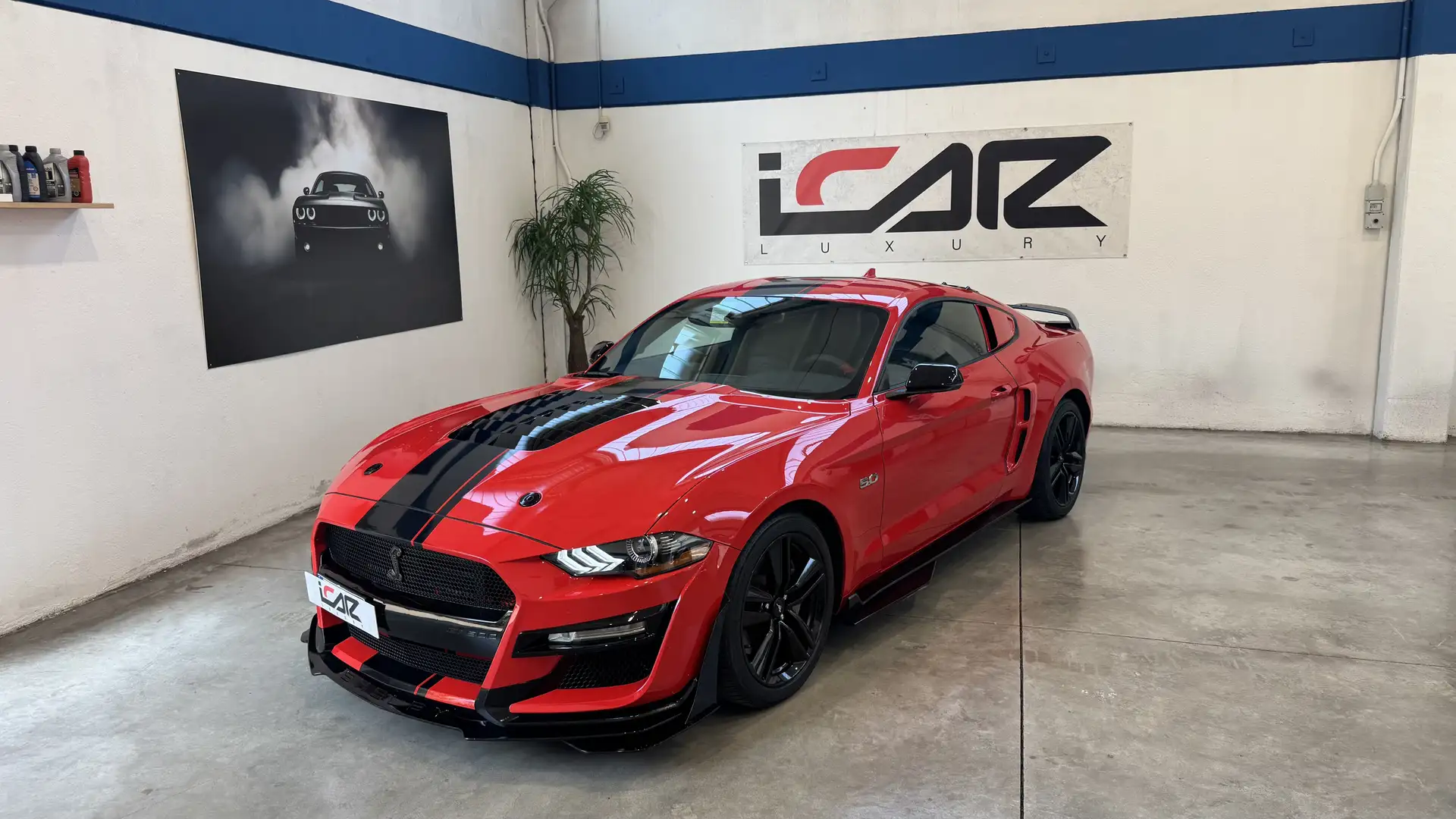 Ford Mustang Fastback 5.0 ti-vct V8 GT 460cv auto my20 Rot - 2