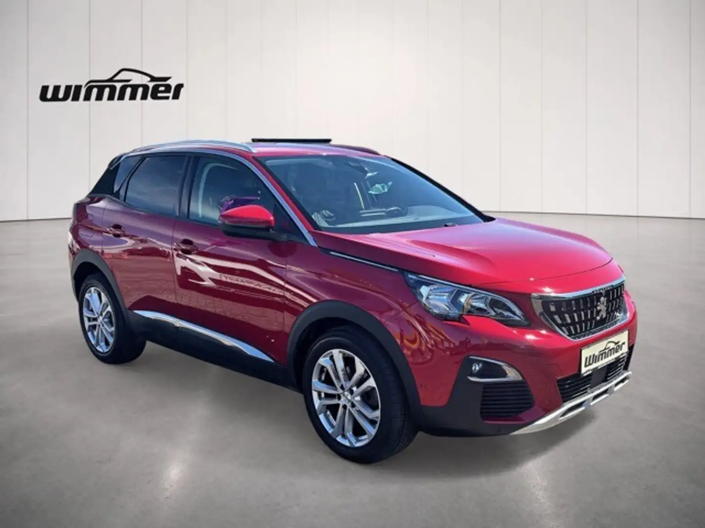 Peugeot 3008 1,5 BlueHDi 130 S&S 6-Gang Allure Rot - 2