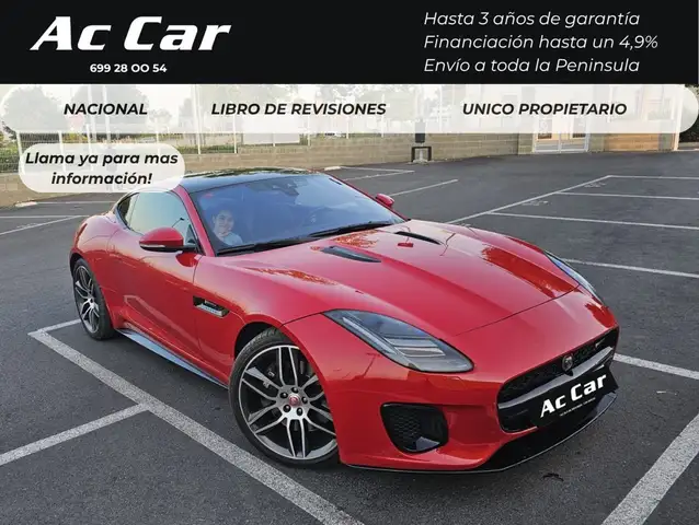 Jaguar F-Type 2.0 i4 221kW Coupé R-Dynamic Auto