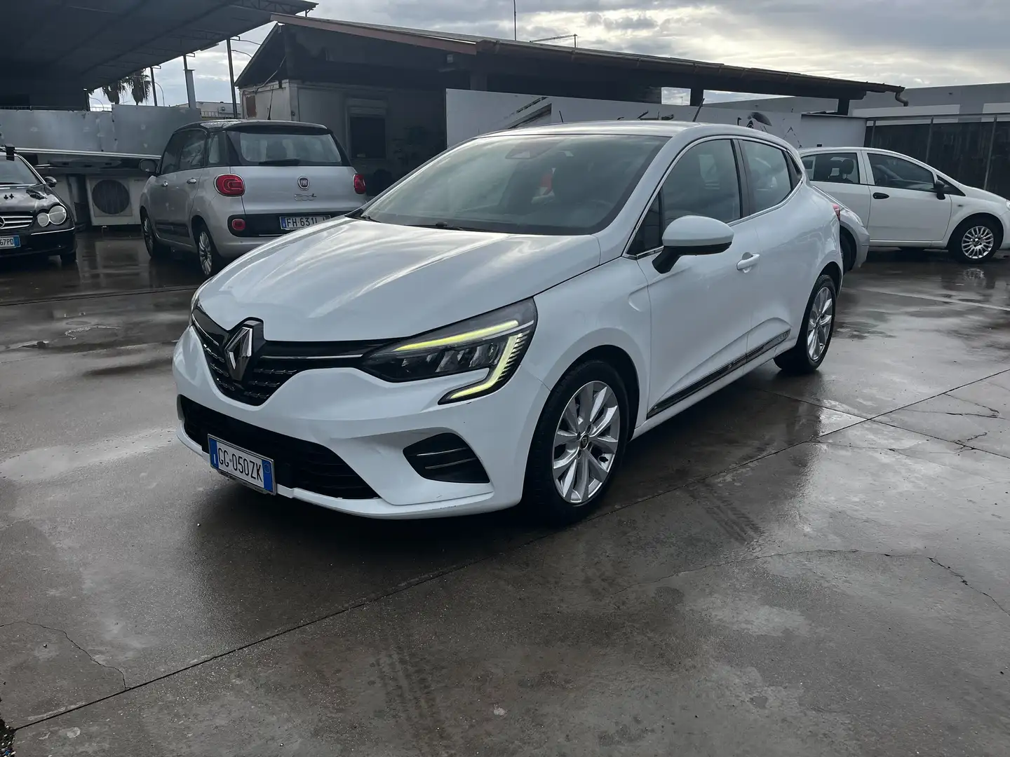 Renault Clio Clio V 2019 1.0 tce Intens Gpl 100cv Bianco - 1
