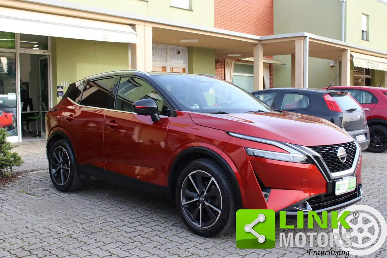Nissan Qashqai MHEV 158CV Xtronic N-Connecta KM CERT. FULL. AUTO. Rouge - 1