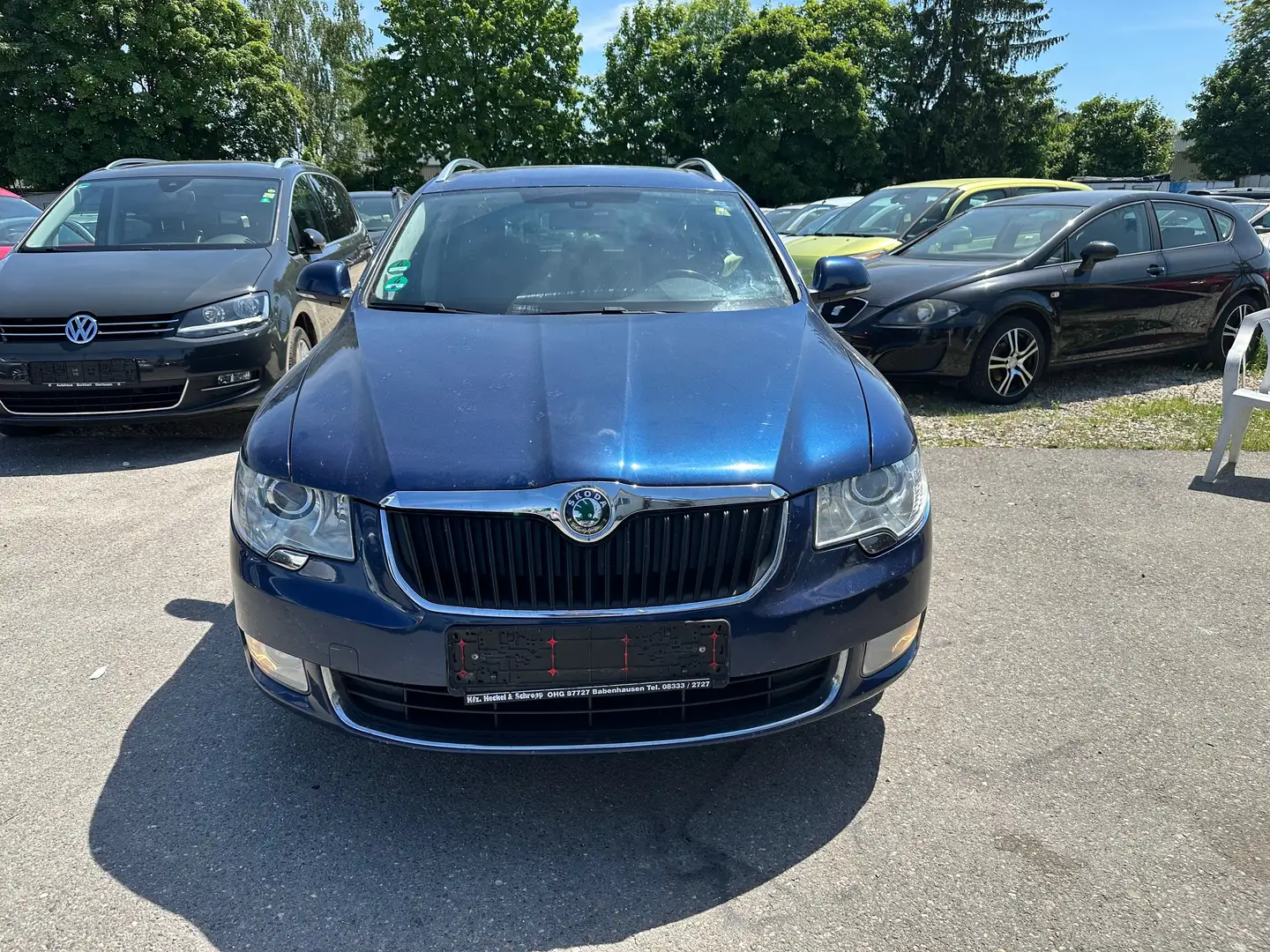 Skoda Superb Combi 1.8 TSI Elegance Blau - 1
