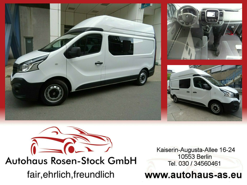 Renault Trafic 1,6 dCi 125 Energy L2H2 Hochdach Kasten,Regale,Kom