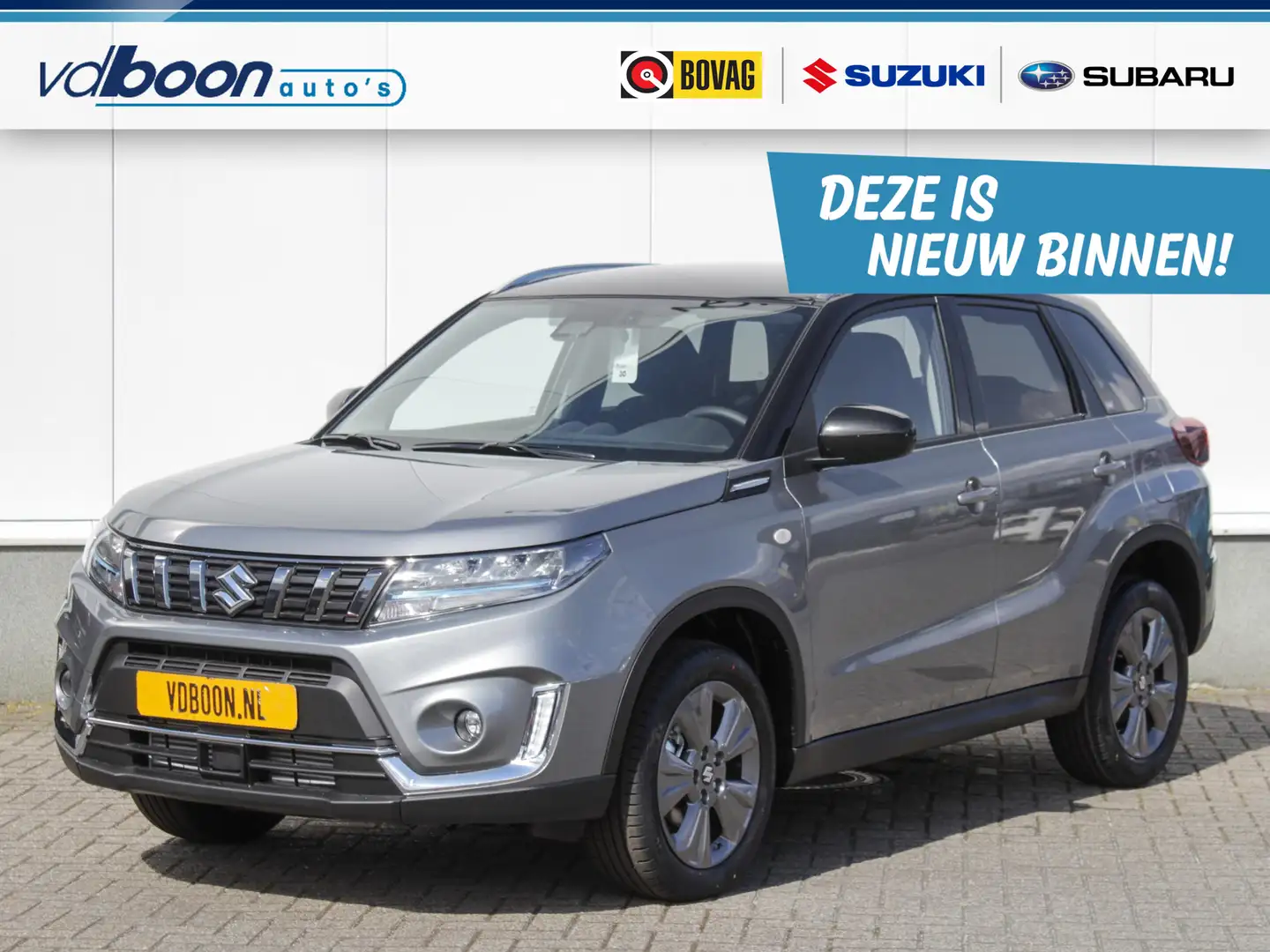 Suzuki Vitara 1.5 Hybrid Select AllGrip Automaat | Navi | Adap. Grijs - 1