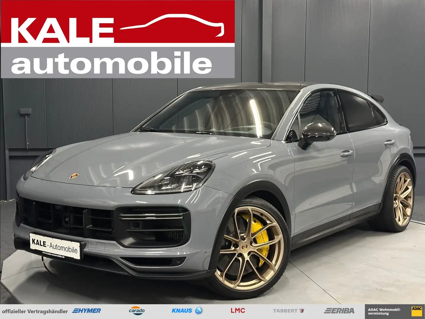 Porsche Cayenne Coupé Turbo GT*Carbon*Nachtsicht*Chrono*SoftClo Szary - 1
