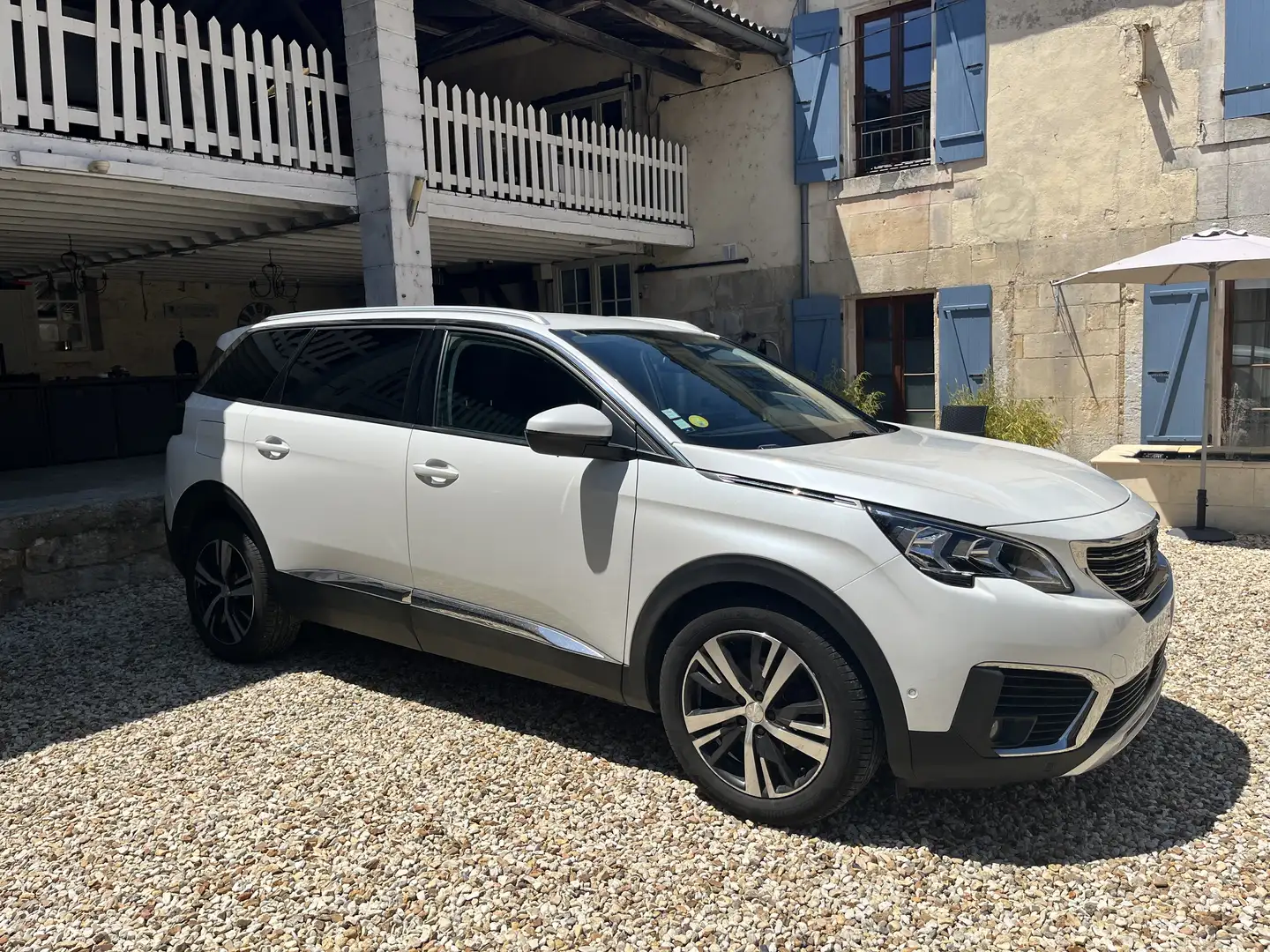 Peugeot 5008 1.6 BlueHDi 120 EAT6 Allure S&S Blanc - 1