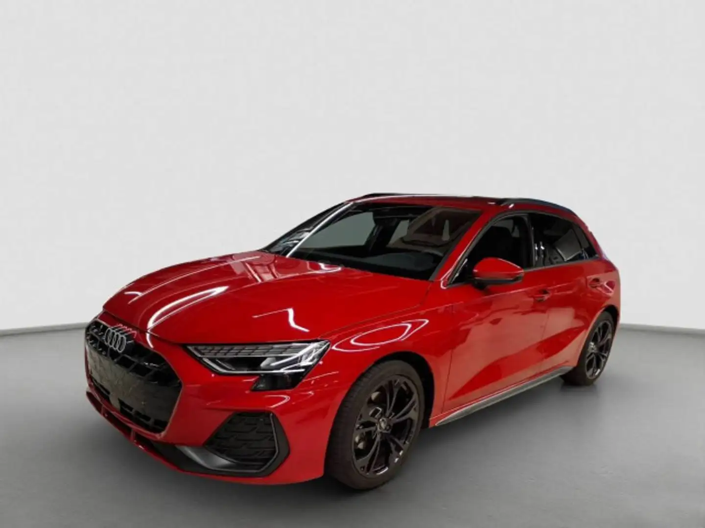 Audi A3 30 TFSI S LINE MATRIX LM18 NAVI AHK Rosso - 2