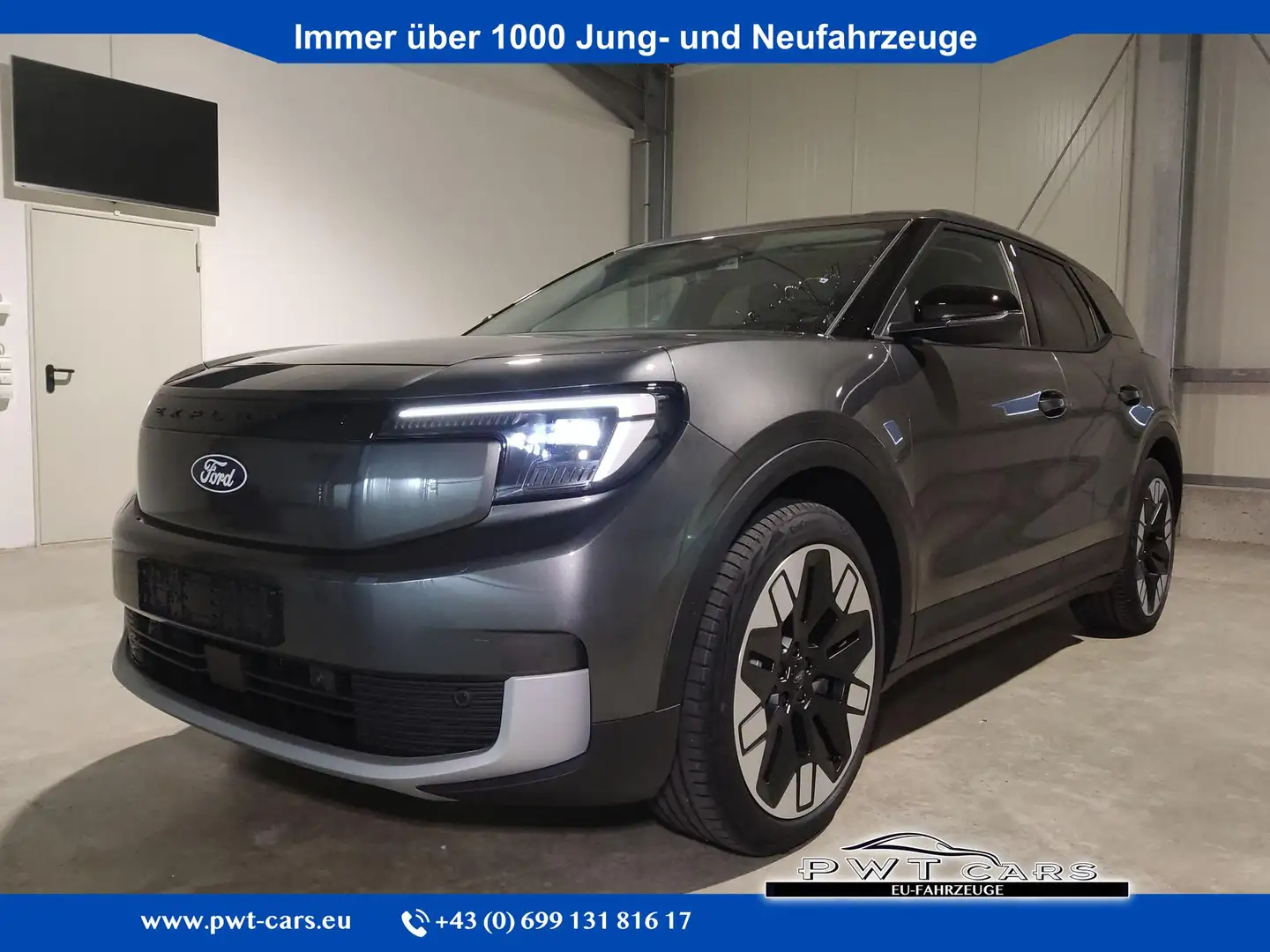 Ford Explorer Limited Edition Extended Range 79kWh 204PS Auto... Grau - 1
