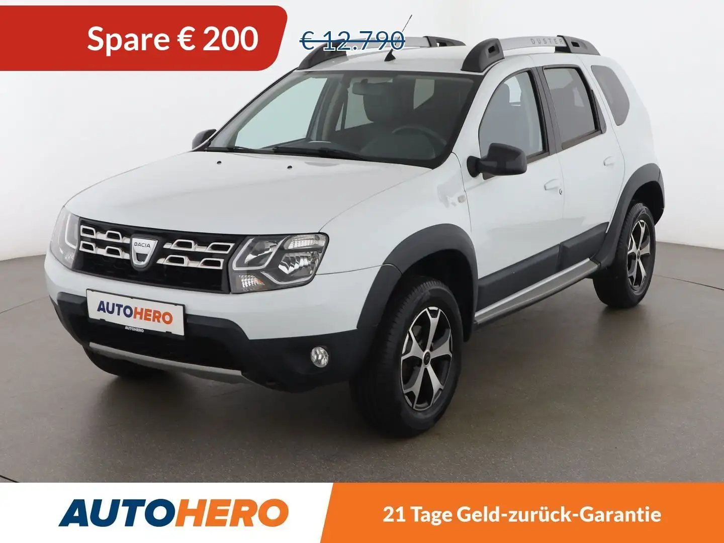 Dacia Duster 1.6 SCe Sensation 4x2 *NAVI*CAM*BT*KLIMA* Weiß - 1