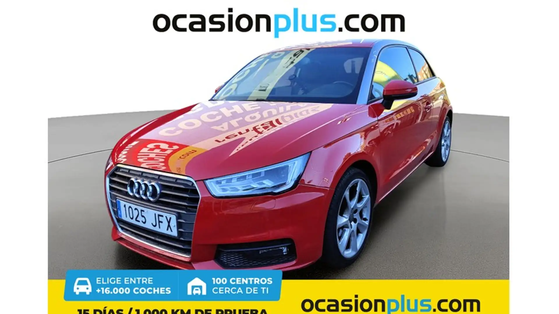 Audi A1 1.4TDI ultra Adrenalin2 Rojo - 1