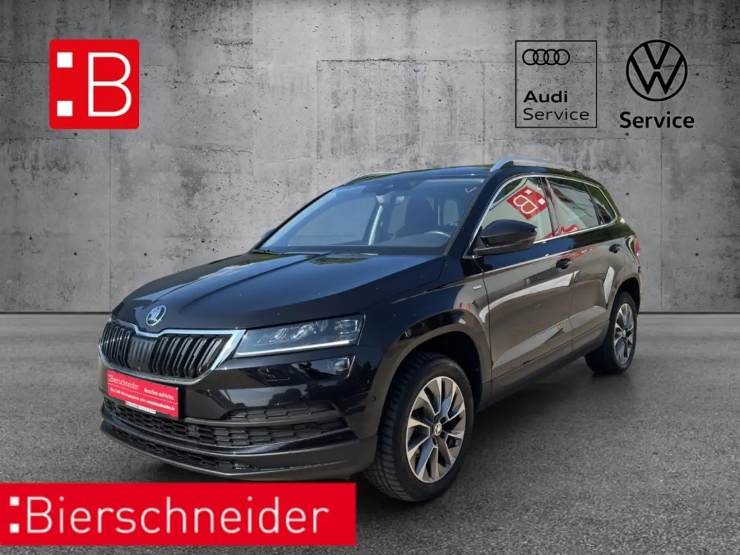Skoda Karoq 1.5 TSI DSG Clever PANO STANDHEIZ. VIRTUAL LED ARE Schwarz - 1