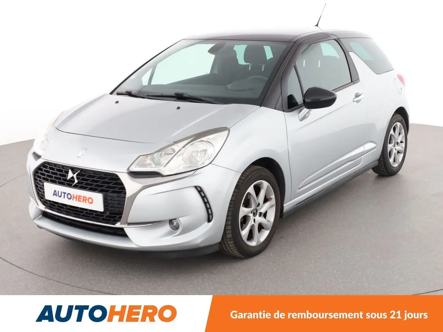 Citroen DS3 1.6 Blue-HDi So Chic Gris - 1