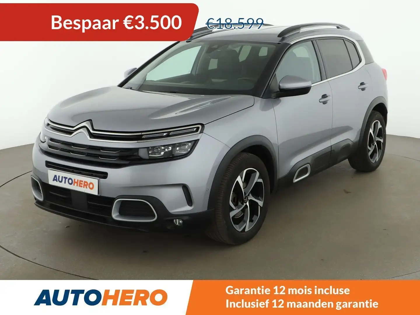 Citroen C5 Aircross 1.5 Blue-HDi Shine Gris - 1