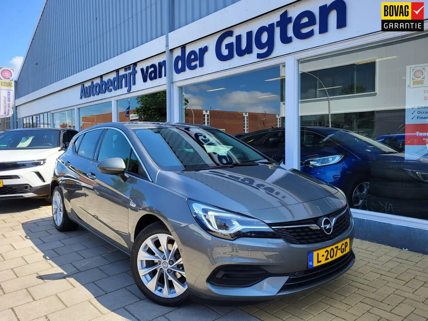 Opel Astra 1.2 Elegance / Camera / Carplay & Android / 31.000 Gris - 1