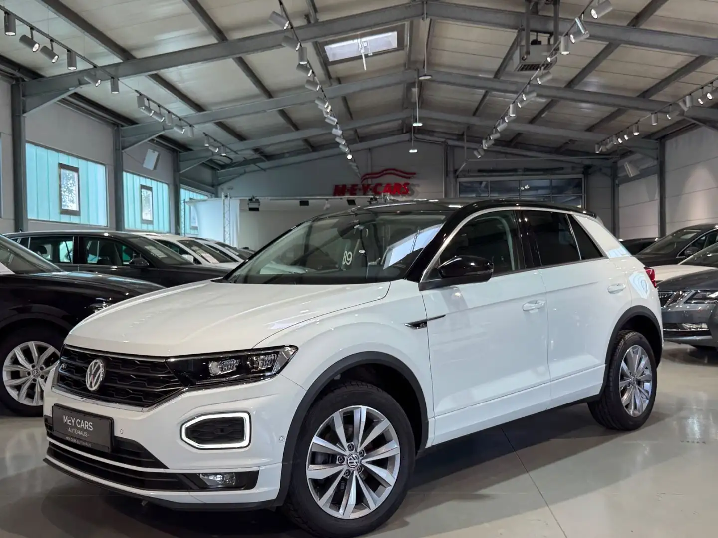 Volkswagen T-Roc Style 1.6 TDI BlueMotio*KAMERA*R-LINE*MWST Weiß - 1
