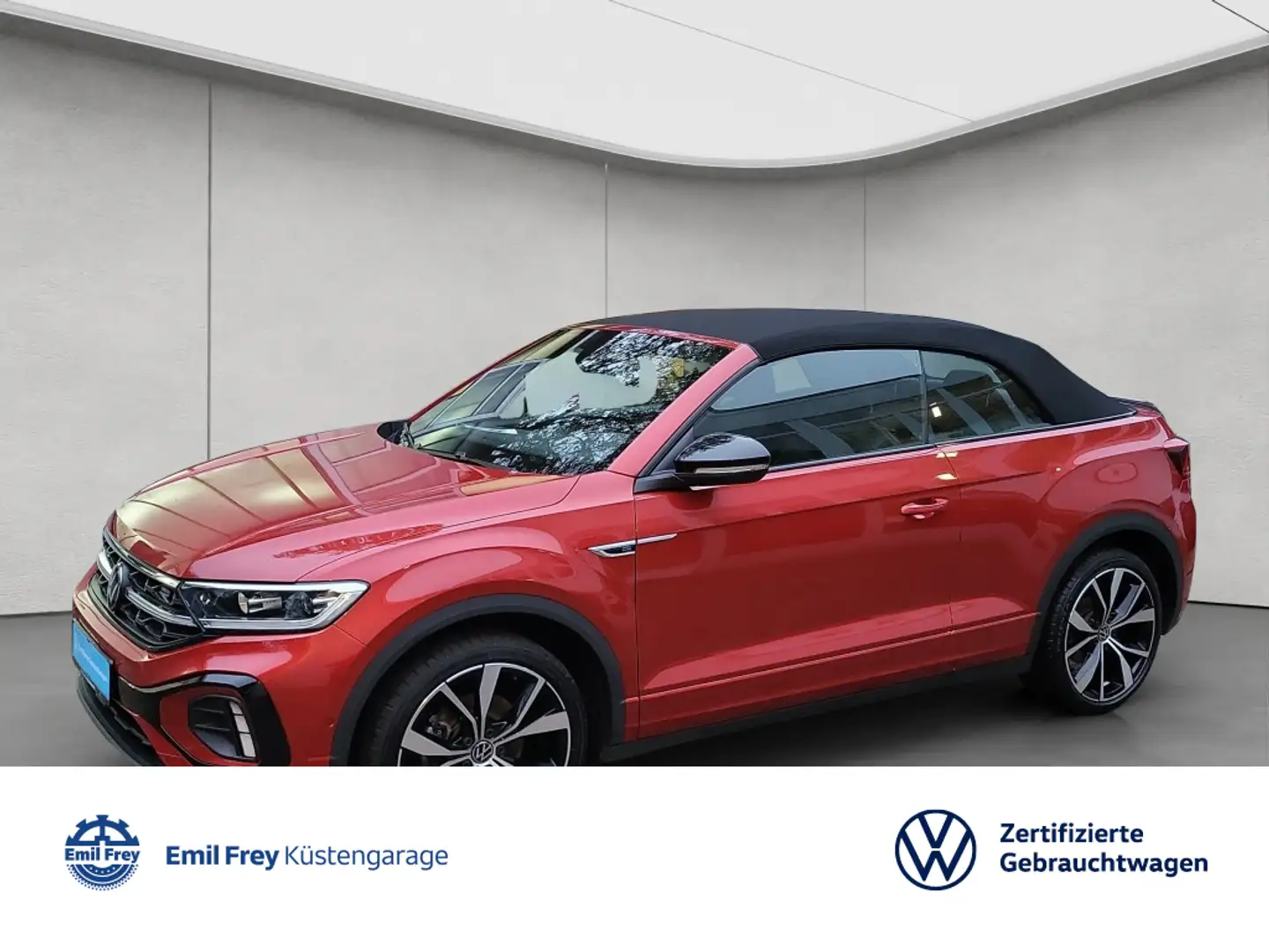 Volkswagen T-Roc Cabriolet R-Line 1.5 TSI DSG AHK/Black Style Rot - 1