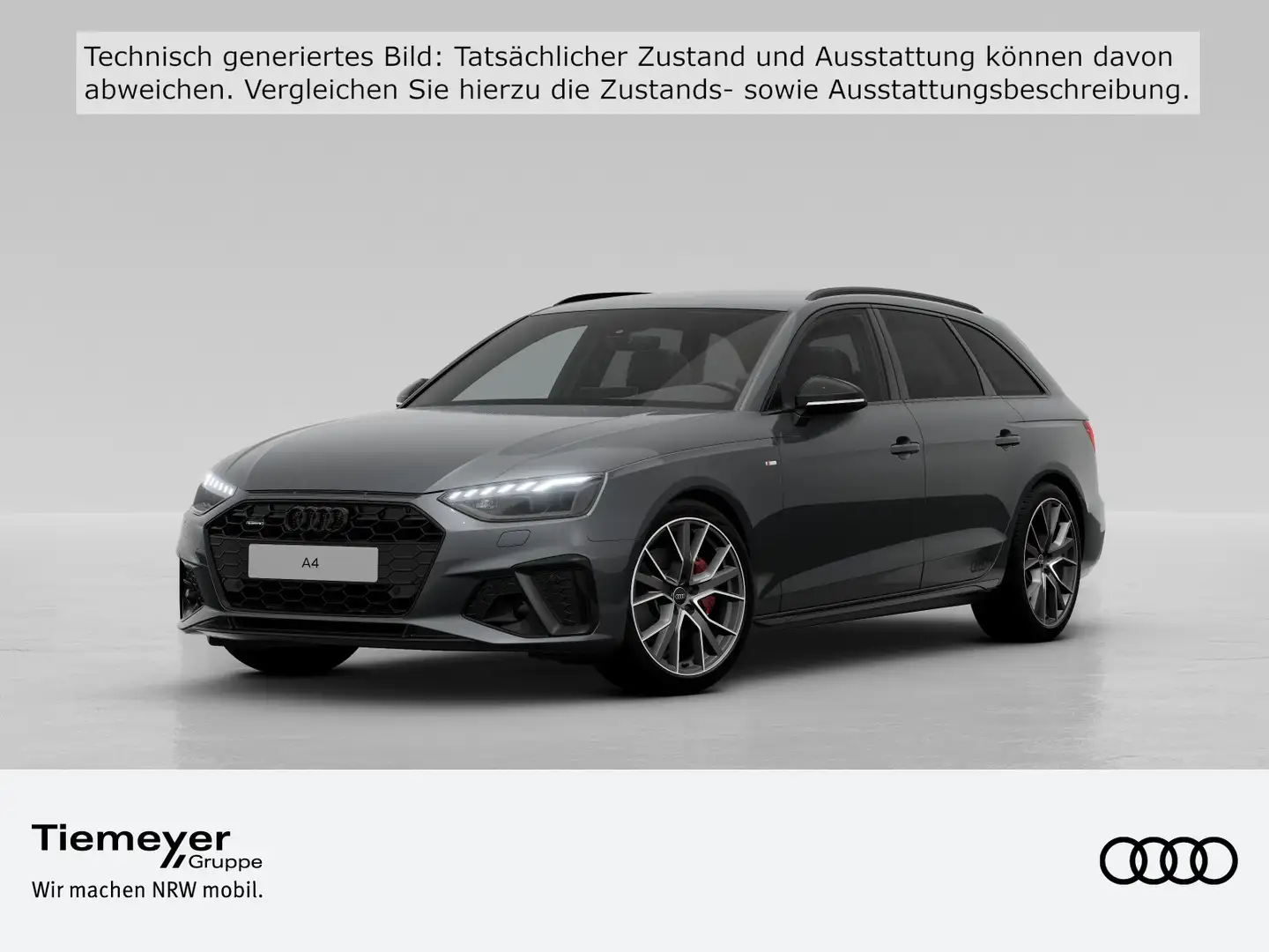 Audi A4 40 TFSI Q 2x S LINE MATRIX KAMERA VIRTU Grau - 1